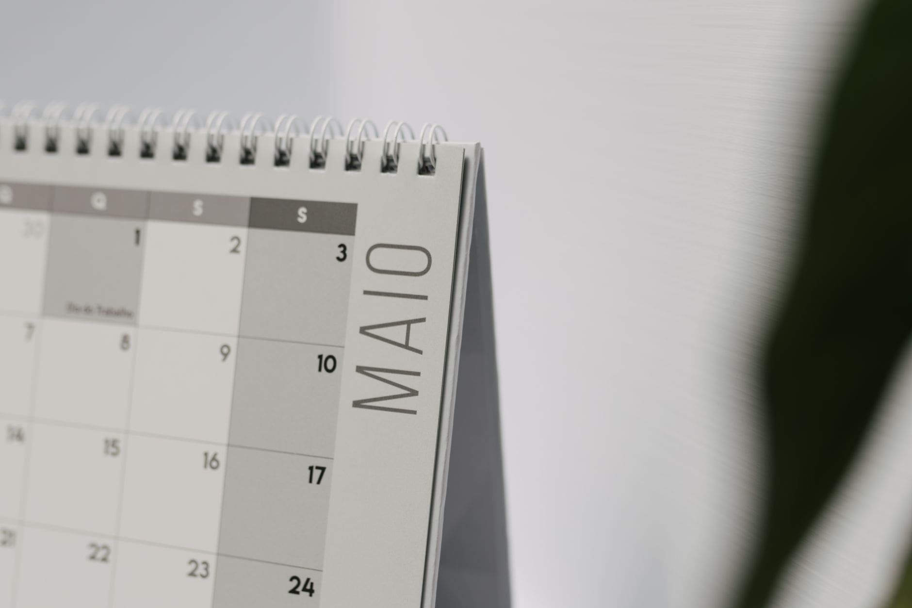 calendrier bureau